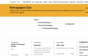 Newspaper Eye (screenshot desktop)