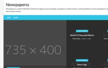 Newspaperss (screenshot desktop)