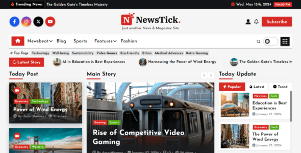 NewsTick (WordPress)