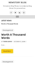 Screenshot Mobile Newstory Blog (screenshot mobile)