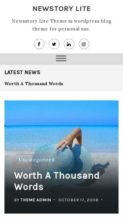 Newstory Lite (screenshot mobile)