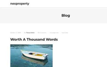 NexProperty (screenshot desktop)