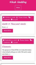 Nikah Wedding (screenshot mobile)