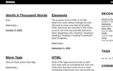 Ninda (screenshot desktop)