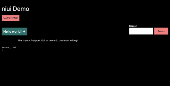 niui WP (WordPress)