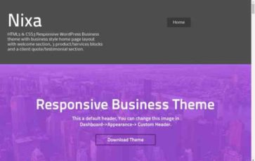 Nixa (screenshot desktop)