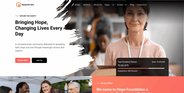 Nonprofit Give (WordPress)