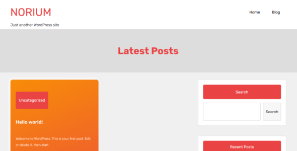 NoriumPortfolio (WordPress)