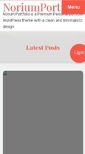 NoriumPortfolio (screenshot mobile)