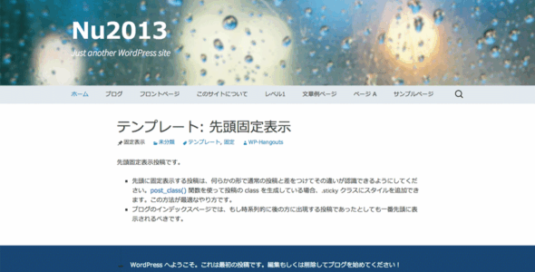 Nu2013 (WordPress)