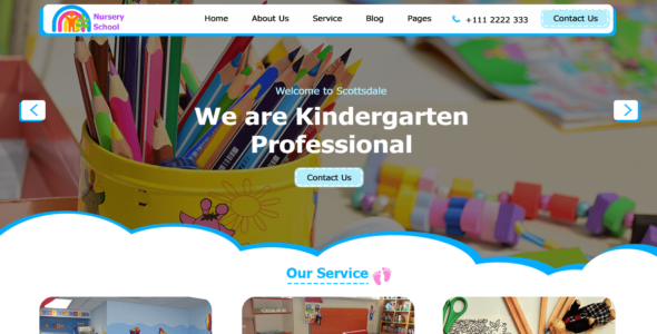 Nursery School (WordPress)