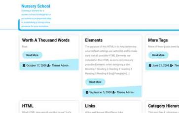 Nursery School (screenshot desktop)