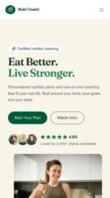 Nutri Coach (screenshot mobile)