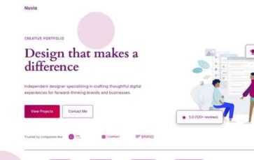 Nuvia (screenshot desktop)