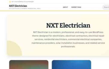 NXT Electrician (screenshot desktop)
