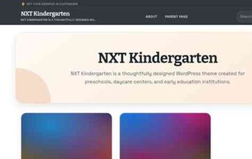NXT Kindergarten (screenshot desktop)