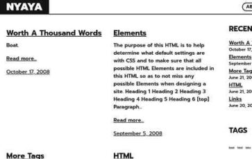 Nyaya (screenshot desktop)