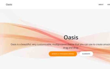 Oasis (Extend Themes) (screenshot desktop)