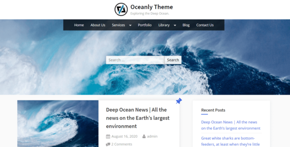 Oceanly (WordPress)