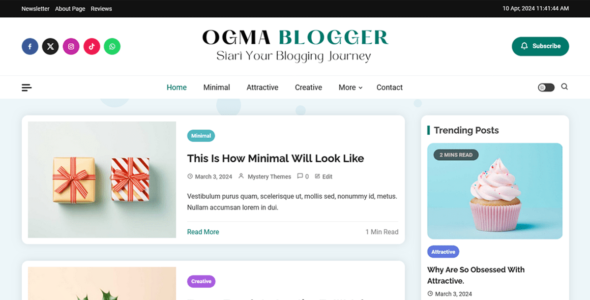 Ogma Blogger (WordPress)