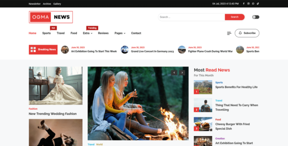 Ogma News (WordPress)