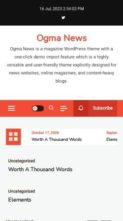 Ogma News (screenshot mobile)
