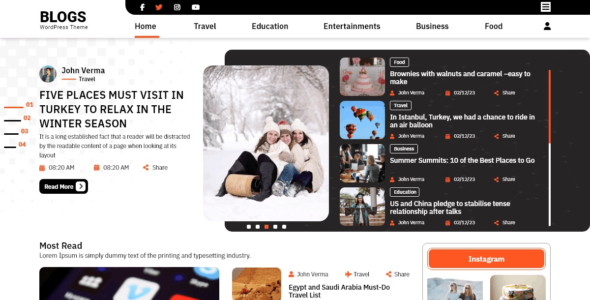 Omega Blogger (WordPress)