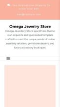 Omega Jewelry Store (screenshot mobile)