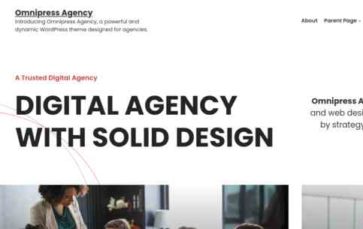 Omnipress Agency (screenshot desktop)