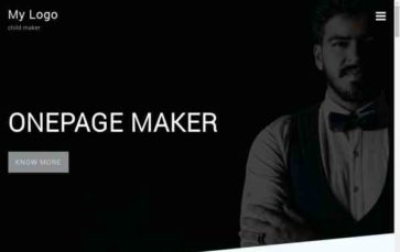 One Page C (screenshot desktop)