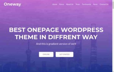 Oneway (screenshot desktop)