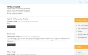 Online Coach (screenshot desktop)