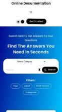 Online Documentation (screenshot mobile)