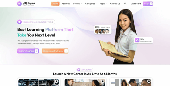 Online Education Academy (WordPress)