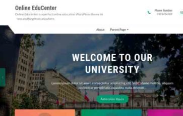 Online EduCenter (screenshot desktop)