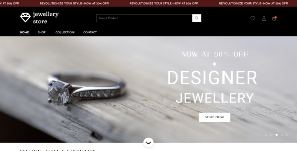 Online Jewelry Store (WordPress)