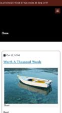 Online Jewelry Store (screenshot mobile)