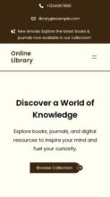 Online Library (screenshot mobile)