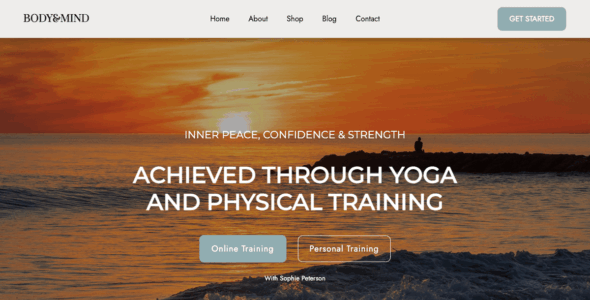 Online Personal Trainer (WordPress)