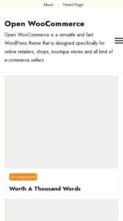 Open WooCommerce (screenshot mobile)