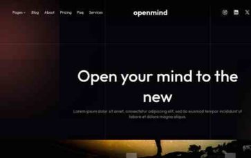 Openmind (screenshot desktop)