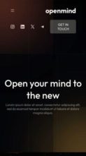 Openmind (screenshot mobile)