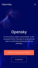 Opensky (screenshot mobile)