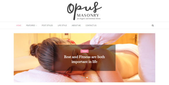 Opus Masonry (WordPress)