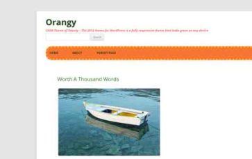 Orangy (screenshot desktop)