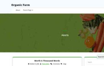 Organic Farm (screenshot desktop)