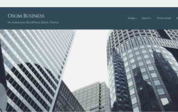 Osom Business (screenshot desktop)