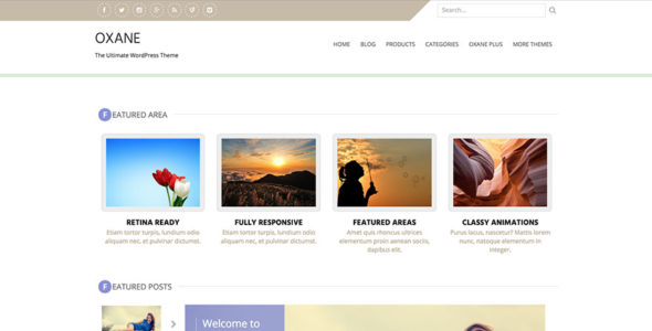 Oxane (WordPress)