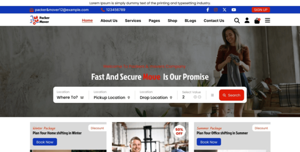 Packers Agency (WordPress)