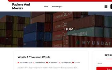 Packers And Movers (screenshot desktop)